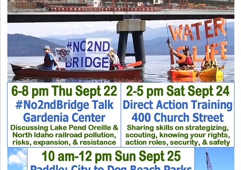 Wild Idaho Rising Tide:September 22-25 Seventh Panhandle Paddle